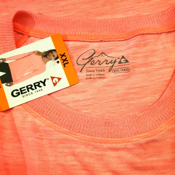 Gerry Neon Pink Athleisure Long Sleeve Active Top - Picture 7 of 7